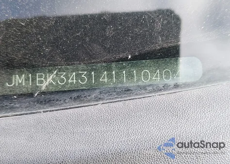 2004 Mazda Mazda3 S из США, поврежденный, VIN JM1BK343141110404